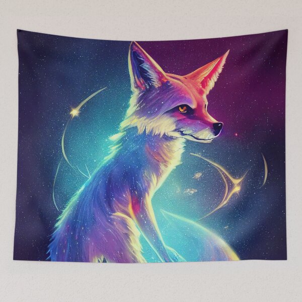 Item preview, Cute Space Fox T-Shirt designed and sold by ComicsFactory.