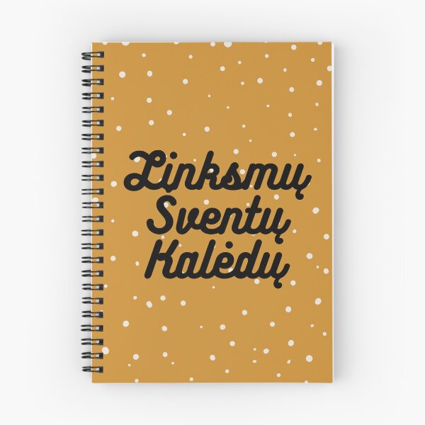 Item preview, Linksmų Šventų Kalėdų! Merry Christmas in Lithuanian, Happy Christmas in Lithuanian, Kalėdinis atvirukas, Lithuanian Christmas  designed and sold by Pommallina.