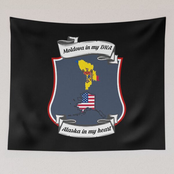 Item preview, Moldova in my DNA, Alaska in my heart Heritage designed and sold by Tony ⭐⭐⭐⭐⭐.