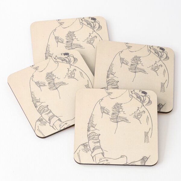 Item preview, Rare lithographe by egone schiele  designed and sold by Golido.