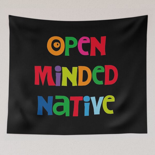 Item preview, open minded native designed and sold by Hell-Prints.