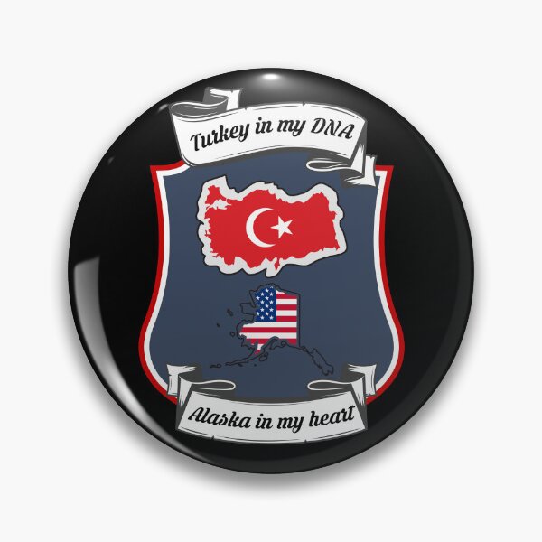 Item preview, Turkey in my DNA, Alaska in my heart Heritage designed and sold by Tony ⭐⭐⭐⭐⭐.