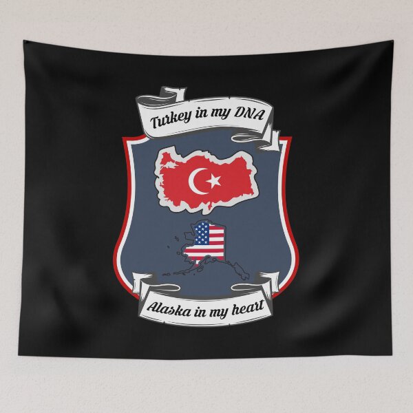 Item preview, Turkey in my DNA, Alaska in my heart Heritage designed and sold by Tony ⭐⭐⭐⭐⭐.