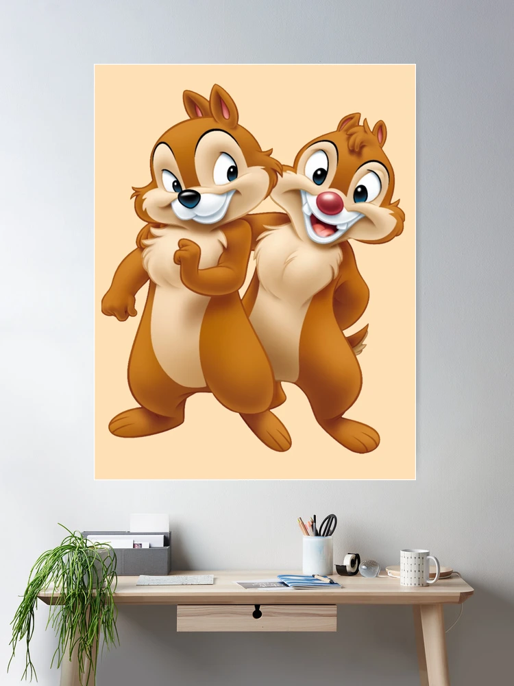 Chip And Dale Removable Wall Decal - Vinyl Sticker Art For Kids Room, Nursery, Home Decor - View #4