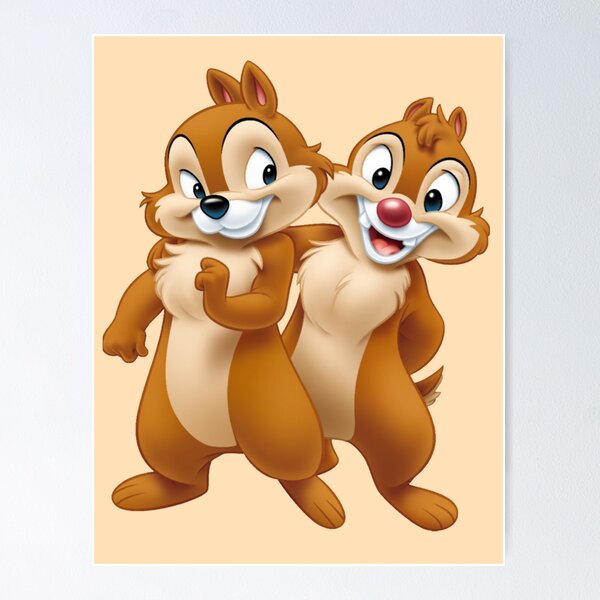 Item preview, squirrel, Chip, and Dale Chipmunks designed and sold by MariaRivera99.