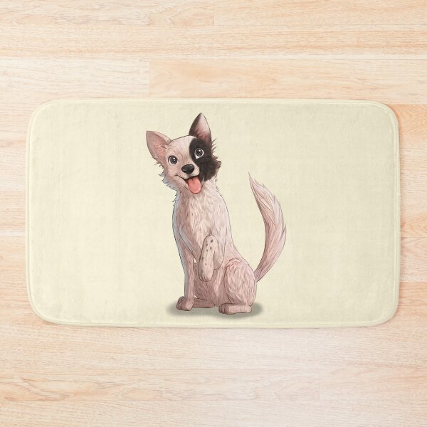 Item preview, White Border Collie Dog Portrait designed and sold by PaperRain.