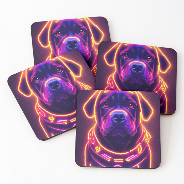 Item preview, Dog Halloween Neon T-Shirt designed and sold by ComicsFactory.