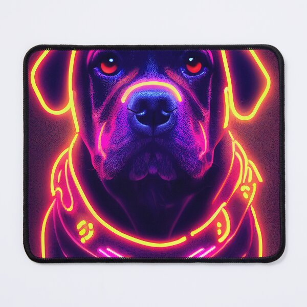 Item preview, Dog Halloween Neon T-Shirt designed and sold by ComicsFactory.