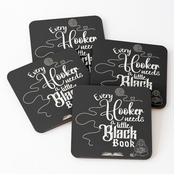 Item preview, Every Hooker Needs a Little Black Book designed and sold by Holisticfox.