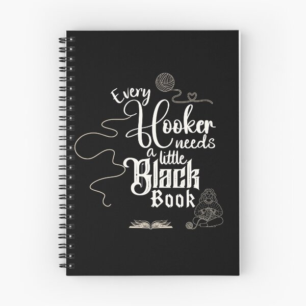 Item preview, Every Hooker Needs a Little Black Book designed and sold by Holisticfox.