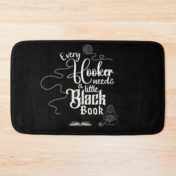 Item preview, Every Hooker Needs a Little Black Book designed and sold by Holisticfox.