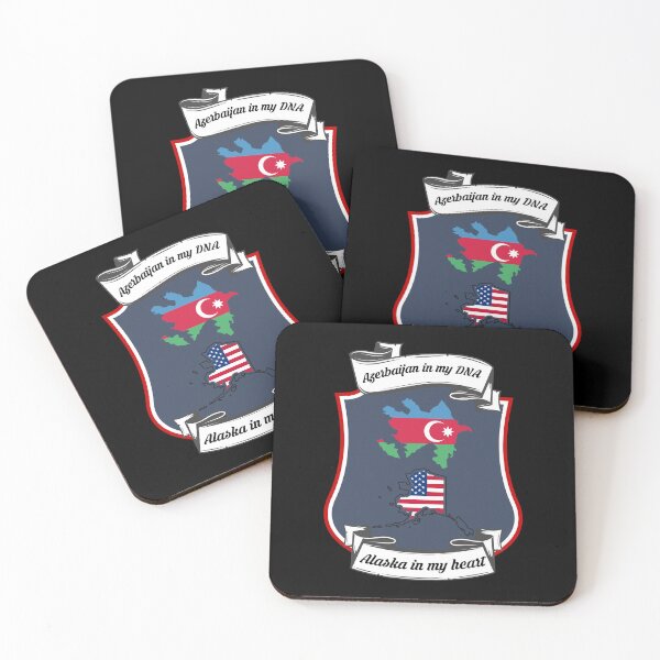 Item preview, Azerbaijan in my DNA, Alaska in my heart Heritage designed and sold by Tony ⭐⭐⭐⭐⭐.