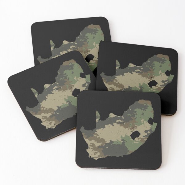 Item preview, South Africa Map Camo Pattern African Safari Camouflage designed and sold by d247.
