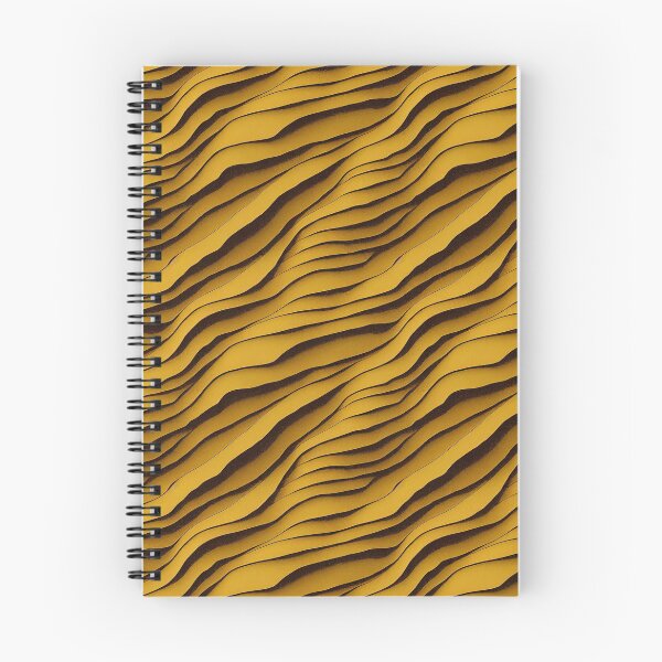 Item preview, Tiger Waves Seamless Texture designed and sold by Daemonrat.