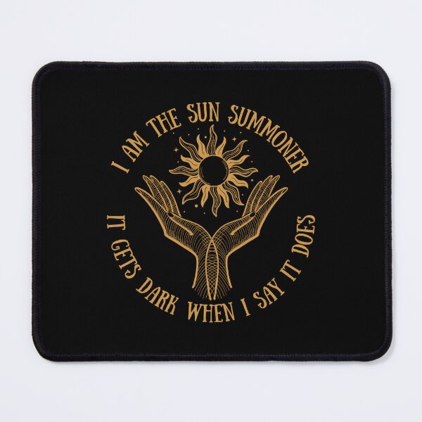 Item preview, Sun Summoner Shadow and Bone Sticker designed and sold by BookishTrove.
