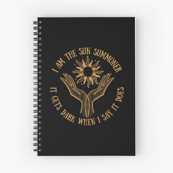 Item preview, Sun Summoner Shadow and Bone Sticker designed and sold by BookishTrove.