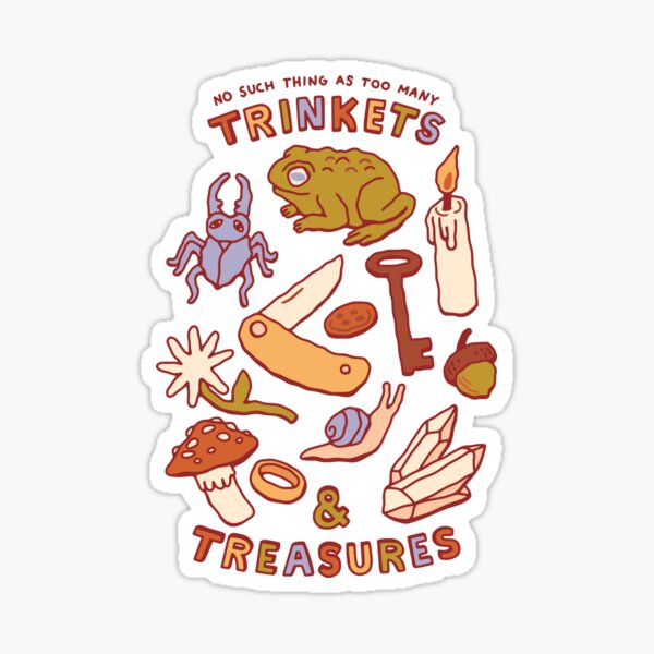 Trinkets & Treasures Sticker