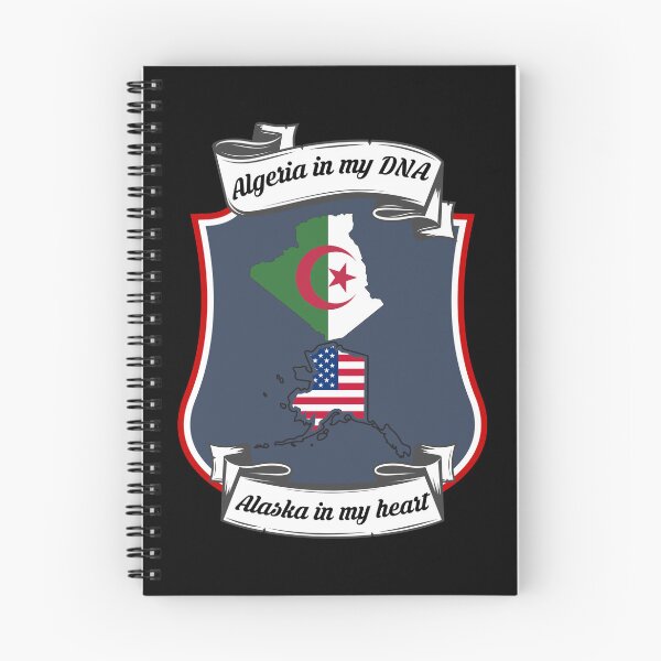 Item preview, Algeria in my DNA, Alaska in my heart Heritage designed and sold by Tony ⭐⭐⭐⭐⭐.