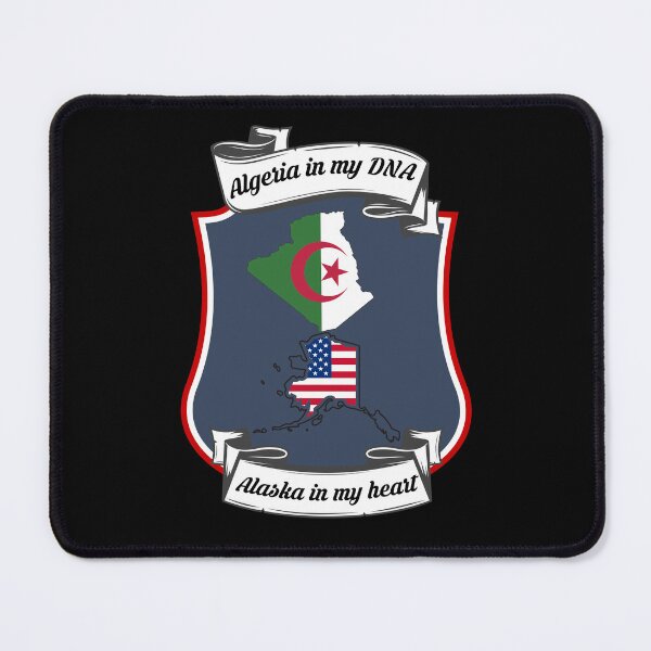 Item preview, Algeria in my DNA, Alaska in my heart Heritage designed and sold by Tony ⭐⭐⭐⭐⭐.