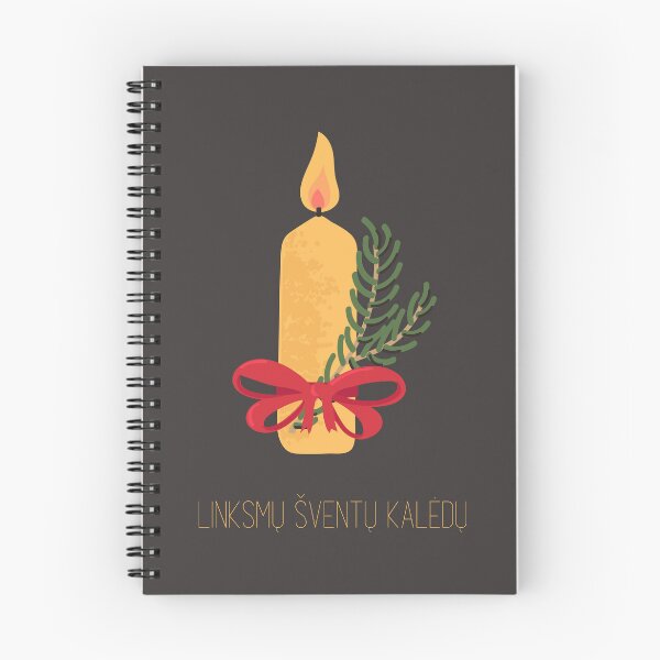 Item preview, Linksmų Šventų Kalėdų! Merry Christmas in Lithuanian, Happy Christmas in Lithuanian, Kalėdinis atvirukas, Lithuanian Christmas  designed and sold by Pommallina.