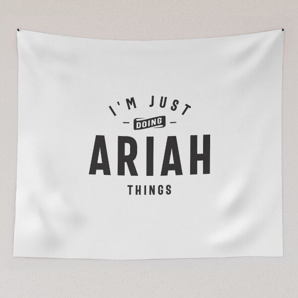 Item preview, I'm Just Doing Ariah Things Personalized Name designed and sold by cidolopez.
