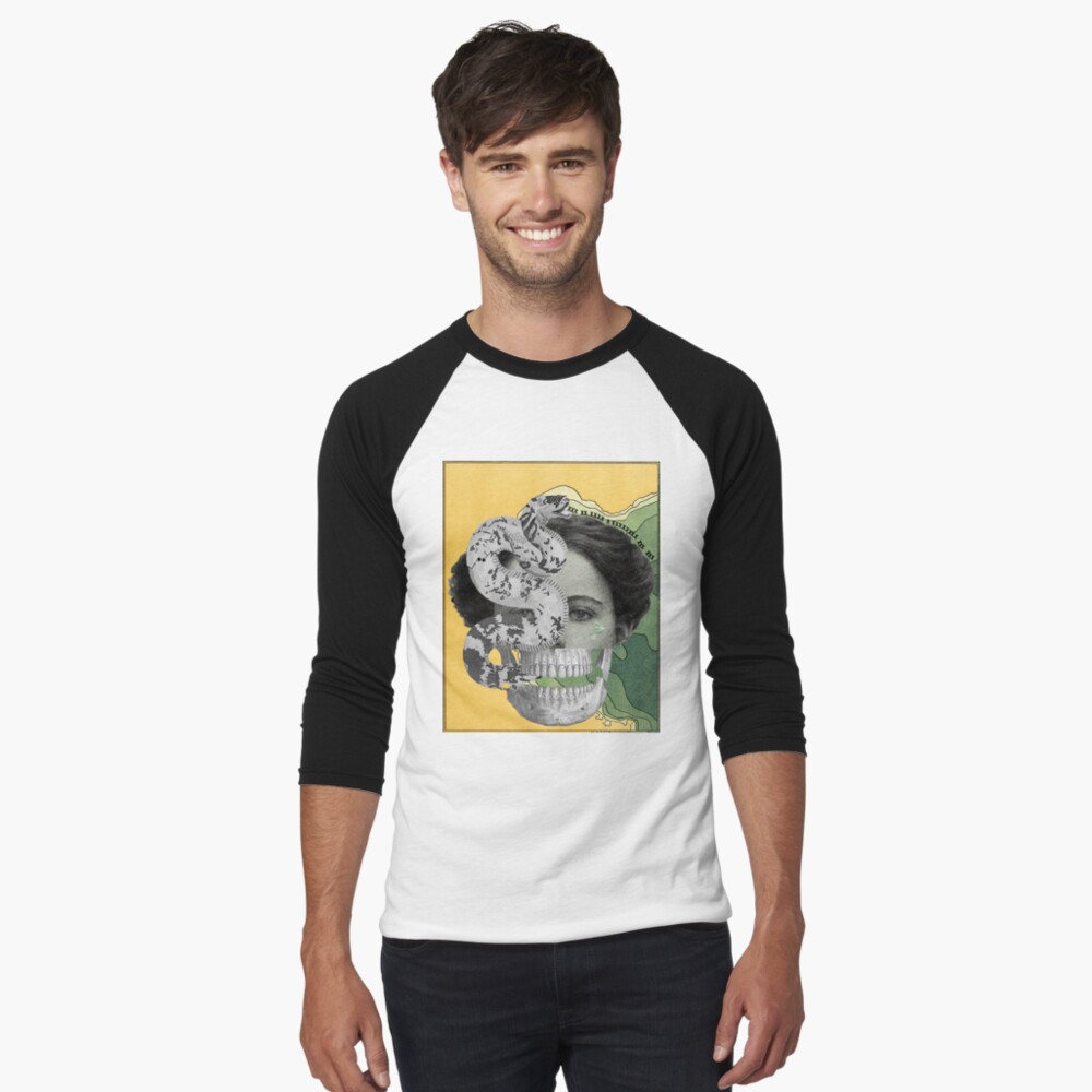Item preview, Baseball ¾ Sleeve T-Shirt designed and sold by WildRootsArt.
