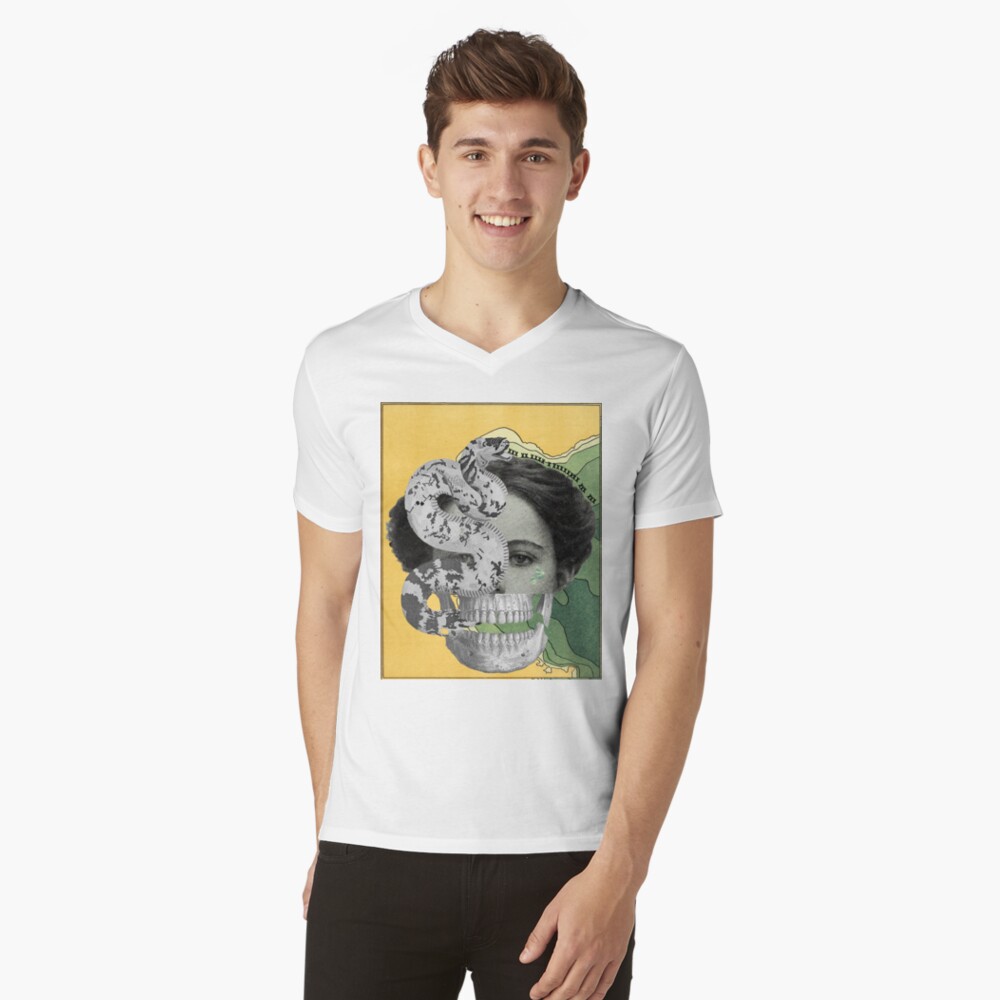 Item preview, V-Neck T-Shirt designed and sold by WildRootsArt.