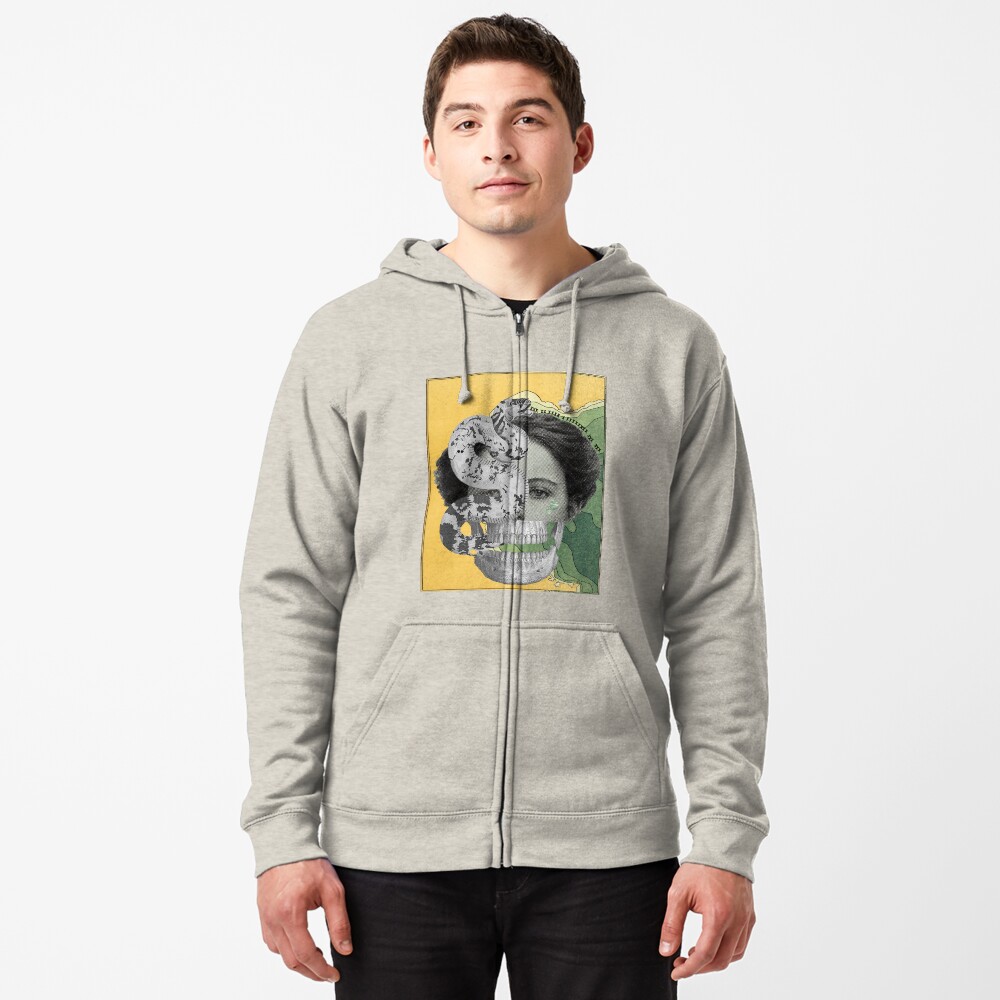 Item preview, Zipped Hoodie designed and sold by WildRootsArt.
