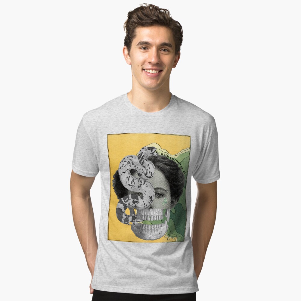 Item preview, Tri-blend T-Shirt designed and sold by WildRootsArt.