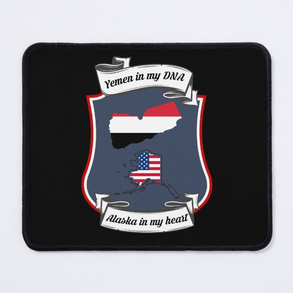 Item preview, Yemen in my DNA, Alaska in my heart Heritage designed and sold by Tony ⭐⭐⭐⭐⭐.