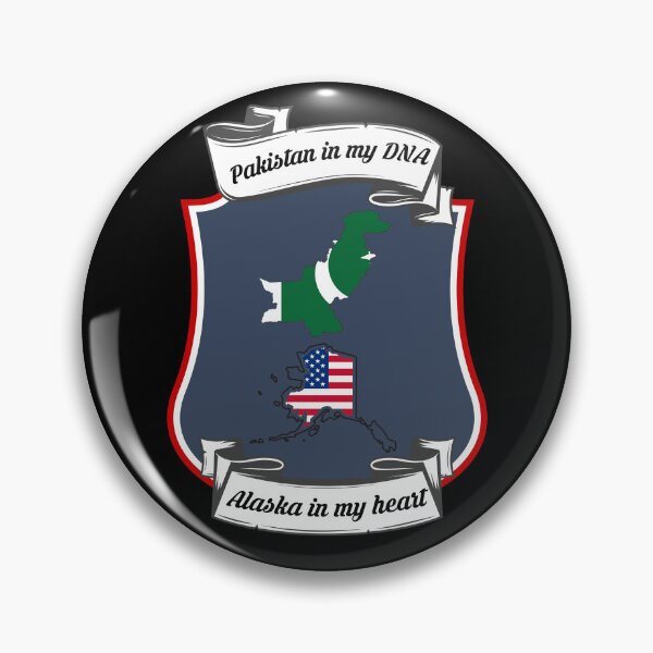 Item preview, Pakistan in my DNA, Alaska in my heart Heritage designed and sold by Tony ⭐⭐⭐⭐⭐.