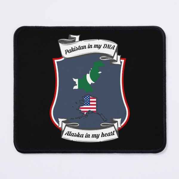 Item preview, Pakistan in my DNA, Alaska in my heart Heritage designed and sold by Tony ⭐⭐⭐⭐⭐.