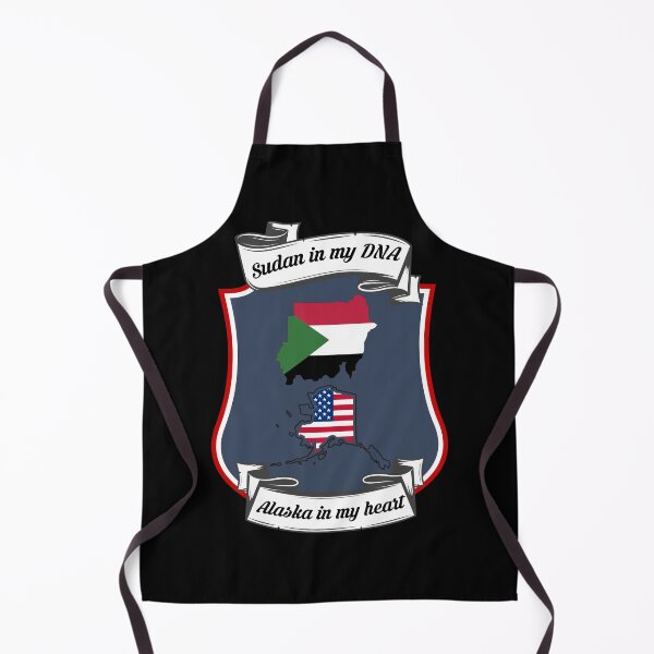 Item preview, Sudan in my DNA, Alaska in my heart Heritage designed and sold by Tony ⭐⭐⭐⭐⭐.