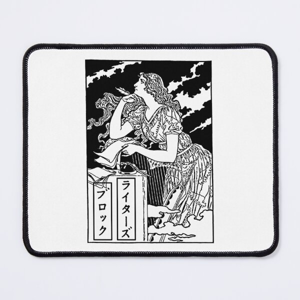 Item preview, "Writer's Block" Dramatically Writing Lady: Version One designed and sold by BReinbold.