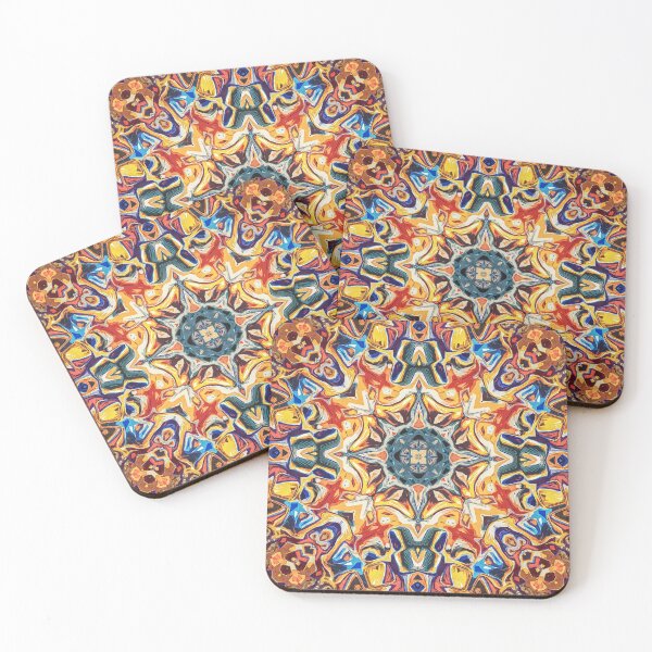 Item preview, Orange and Blue Mandala designed and sold by Phil Perkins.