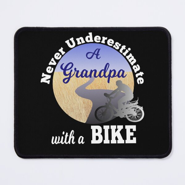 Item preview, Never Underestimate A Grandpa With A Bike designed and sold by Atkisson.