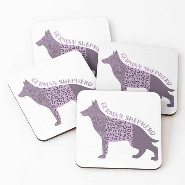 Item preview, German Shepherd Leopard Print designed and sold by MarkTees.