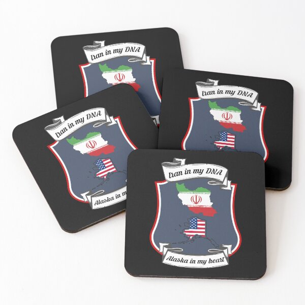 Item preview, Iran in my DNA, Alaska in my heart Heritage designed and sold by Tony ⭐⭐⭐⭐⭐.