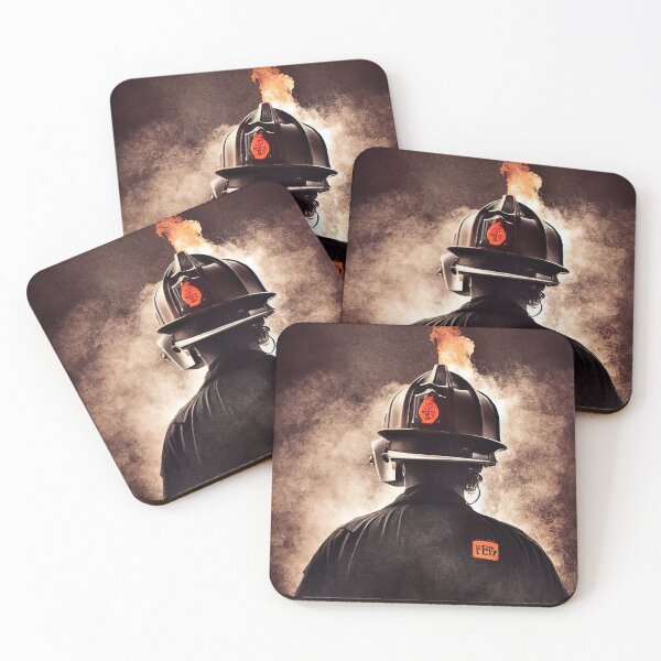 Item preview, Firefighter Hallowee T-Shirt designed and sold by ComicsFactory.