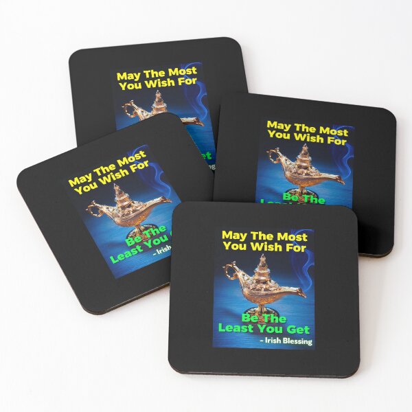 Item preview, Irish Blessing - May The Most You Wish For Be The Least You Get designed and sold by IrishProverbs.