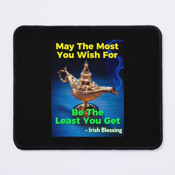 Item preview, Irish Blessing - May The Most You Wish For Be The Least You Get designed and sold by IrishProverbs.