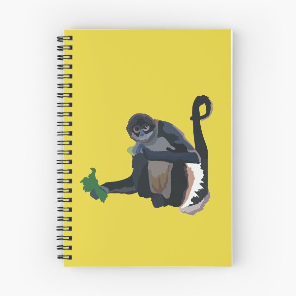 Item preview, B is for Black Handed Spider Monkey  designed and sold by PrettylittlepastelUk.