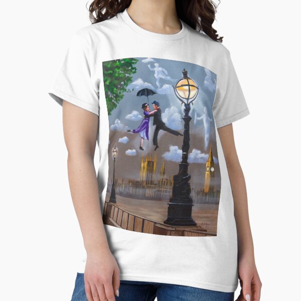 Vista previa del artículo con la obra «Mary Poppins Londres bailando», diseñado y vendido por GORDON BRUCE ART.