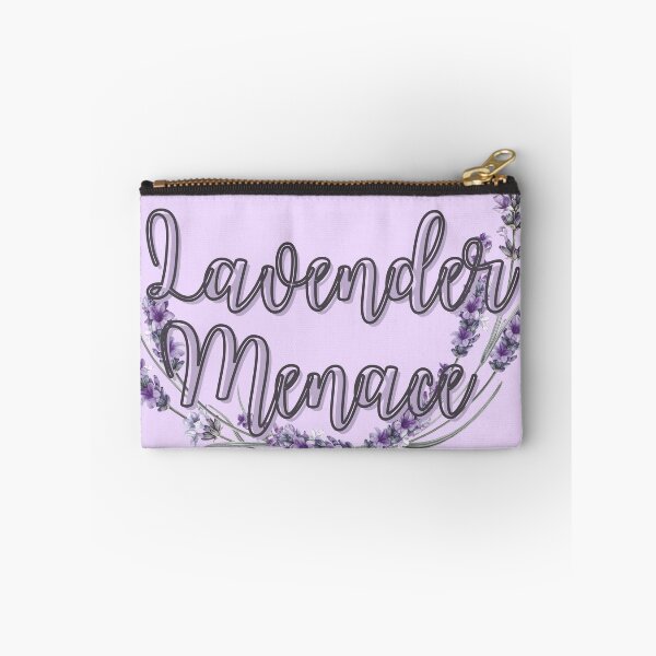 Item preview, Lavender Menace Lesbian Flower Line Art designed and sold by Pink Ribbon.