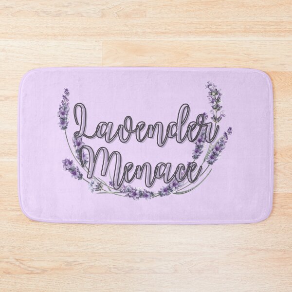 Item preview, Lavender Menace Lesbian Flower Line Art designed and sold by Pink Ribbon.