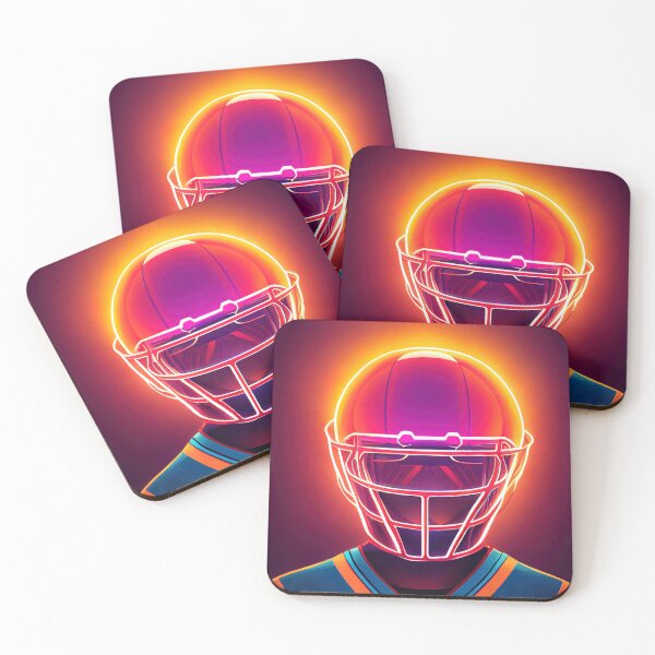 Artikelvorschau, Football Neon T-Shirt entworfen und verkauft von ComicsFactory.