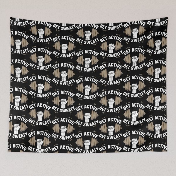 Item preview, Get Active Get Sweaty designed and sold by FanityPrints.