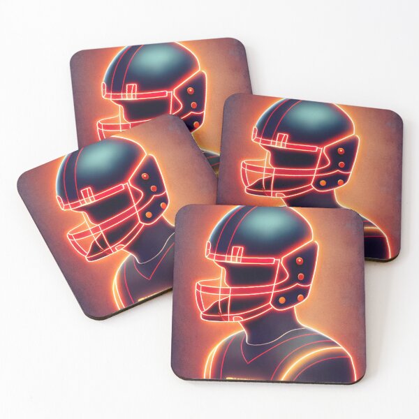Artikelvorschau, Football Neon T-Shirt entworfen und verkauft von ComicsFactory.