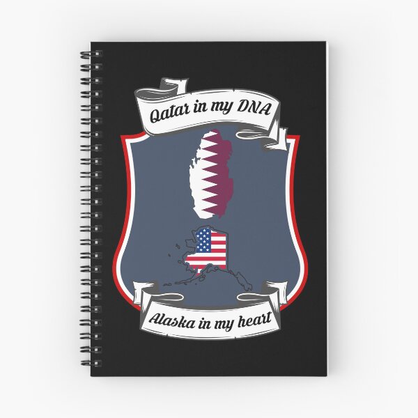 Item preview, Qatar in my DNA, Alaska in my heart Heritage designed and sold by Tony ⭐⭐⭐⭐⭐.