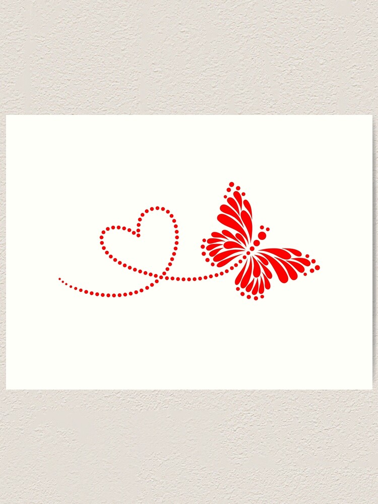 Butterfly Love Art Print - FashionAveMom